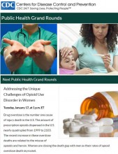 CDC Public Health Grand Rounds January 2017
