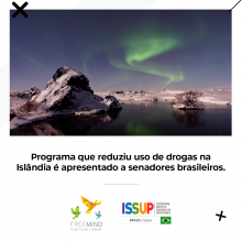 Programa que reduziu uso de drogas na Islândia é apresentado a senadores brasileiros