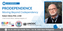 ISSUP Philippines Prodependence: Moving Beyond Codependency Webinar Flyer