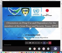 Kemitraan antara UNODC dan ISSUP Filipina
