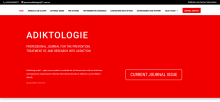 Adiktologie Journal Website 