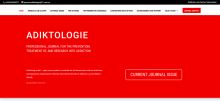 Adiktologie Journal Website