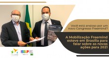 A Mobilização Freemind esteve em Brasília para falar sobre as novas ações para 2021