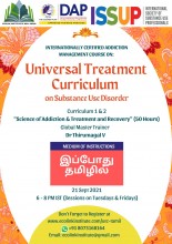 UTC sessions in Tamil language, but training materials in English