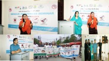 ISSUP PAKISTAN MENYELENGGARAKAN SEMINAR KESADARAN ANTI-DEMAM BERDARAH DAN BERJALAN DENGAN KOLABORASI M A JINNAH FOUNDATION DAN YOUTH FORUM PAKISTAN DI NEW LIFE REHAB CENTER SILAKOT-PAKISTAN