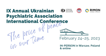IX Conferencia Internacional Anual de la Asociación Ucraniana de Psiquiatría