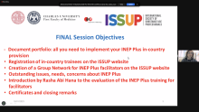 Final session objectives