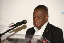 Sidney Mangwegape representing BAAP