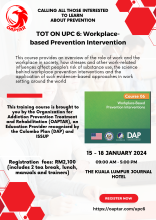 TOT ON UPC 6: Workplace-based Prevention Intervention