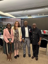 ISSUP Uganda team and ISSUP Chief Executive