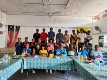 Group photo with Tagal Community Leaders 14 April.