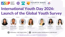 International Youth Day 2026 webinar flyer