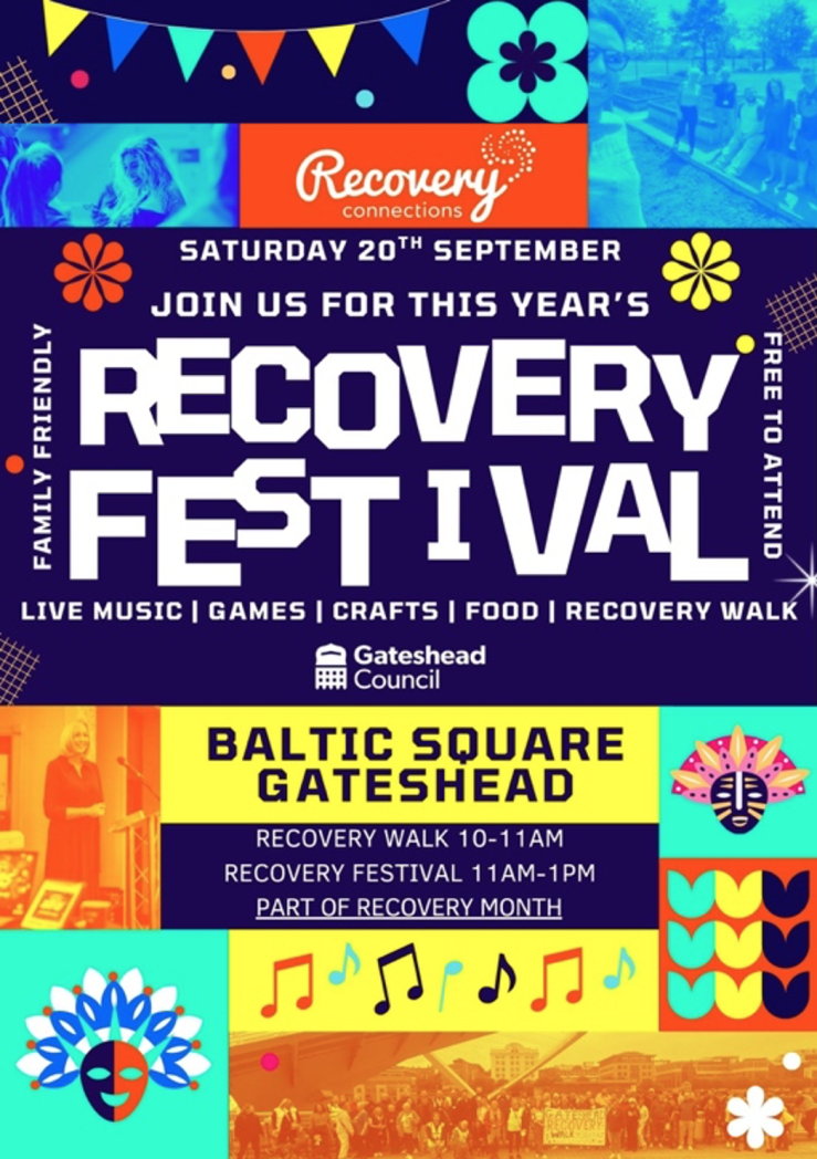 Recovery Festival - Baltic Square Gateshead